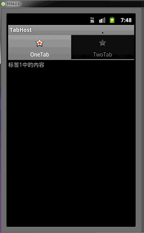 Android学习指南之四十四：用户界面View之Tab标签页